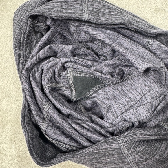 Victoria’s Secret Heather Purple Grey Athletic Leggings Size 10 - Picture 13 of 15